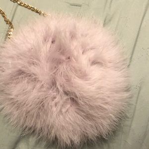 Faux Fur Purse